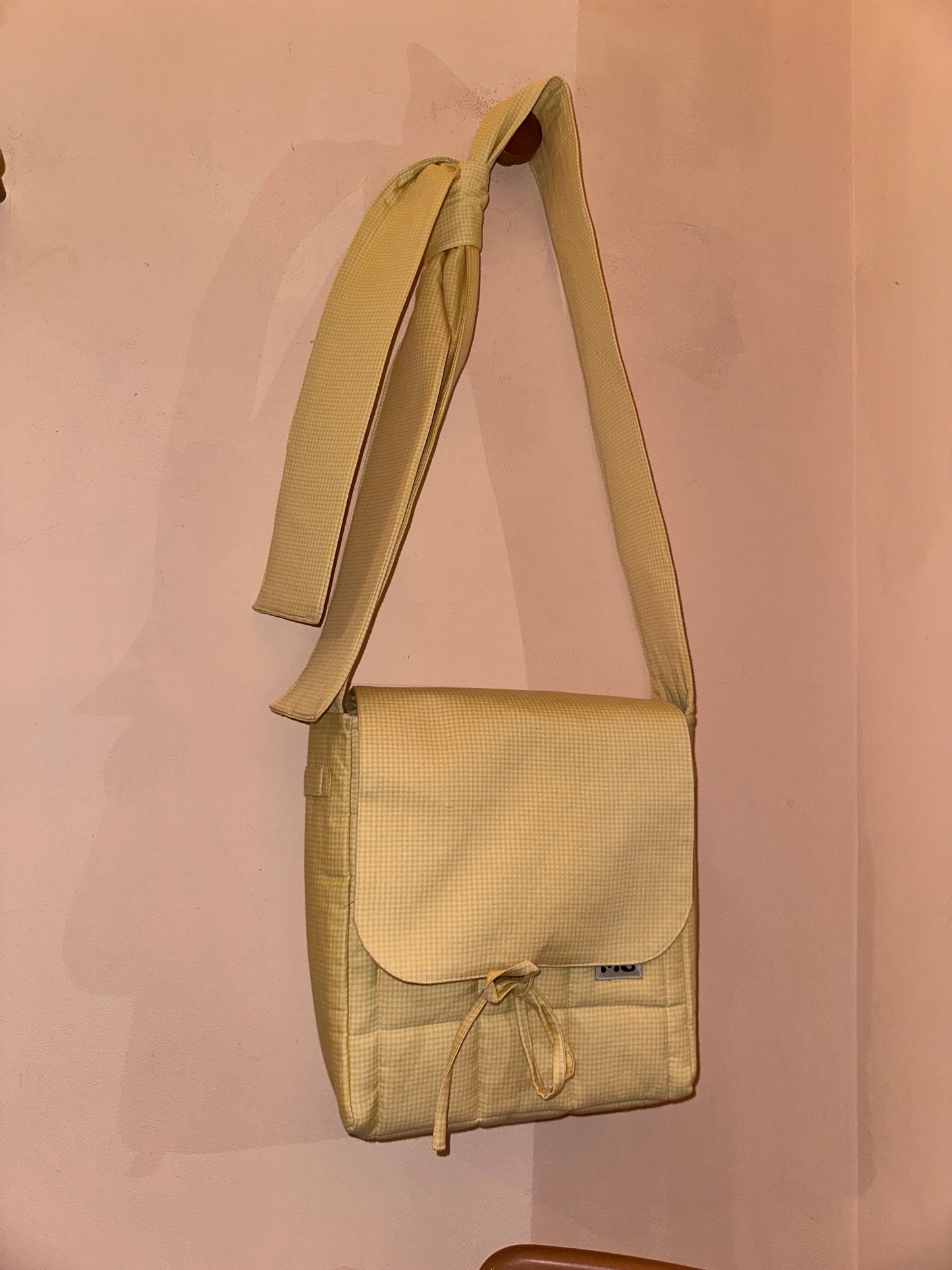 Butter Yellow City Satchel