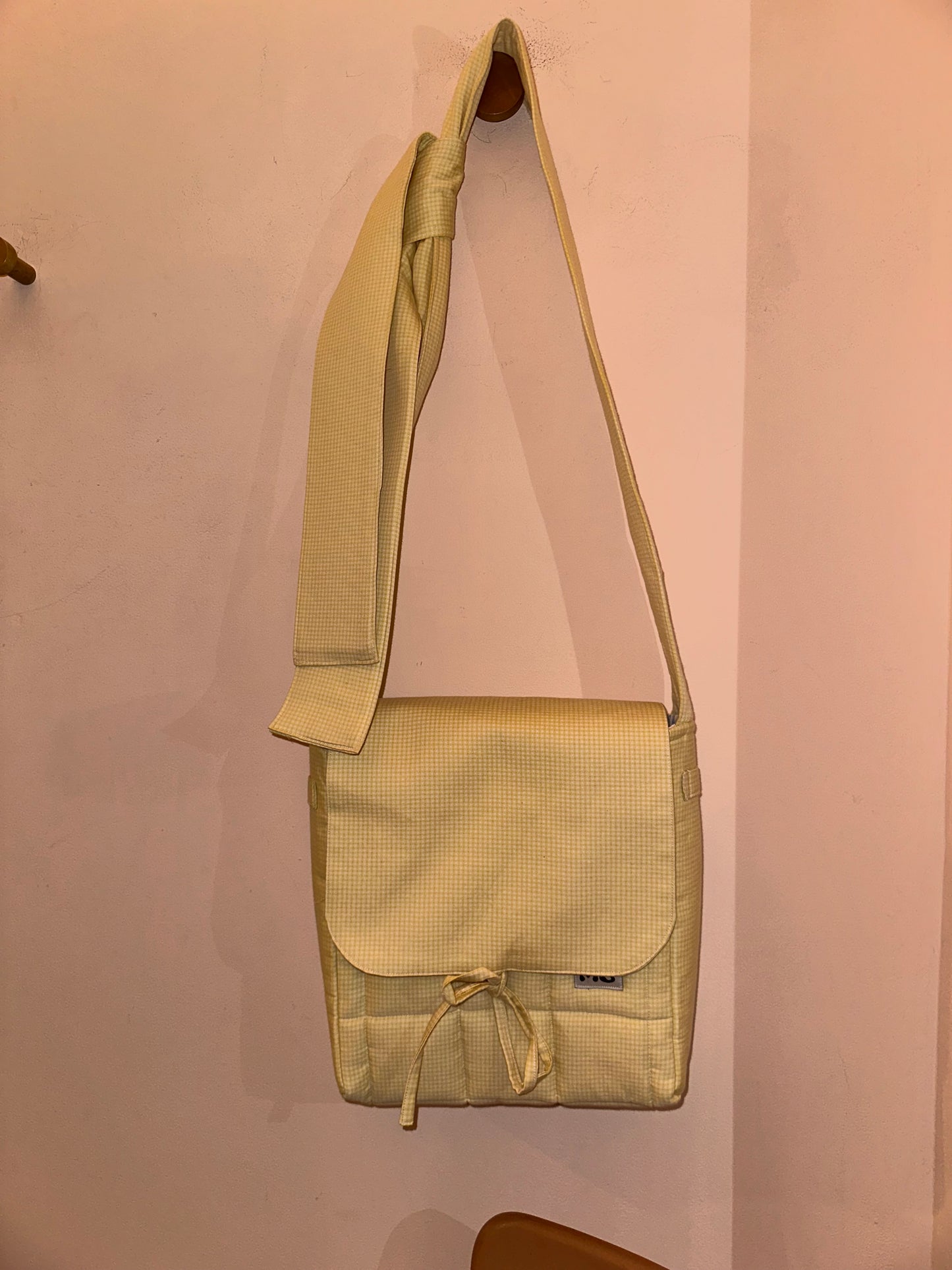Butter Yellow City Satchel