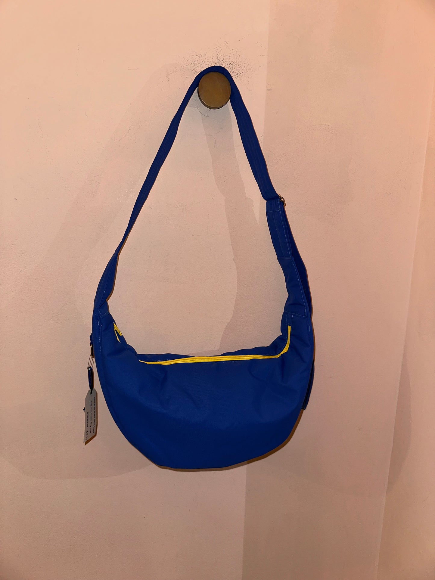 Blue Crayon Crossbody Bag