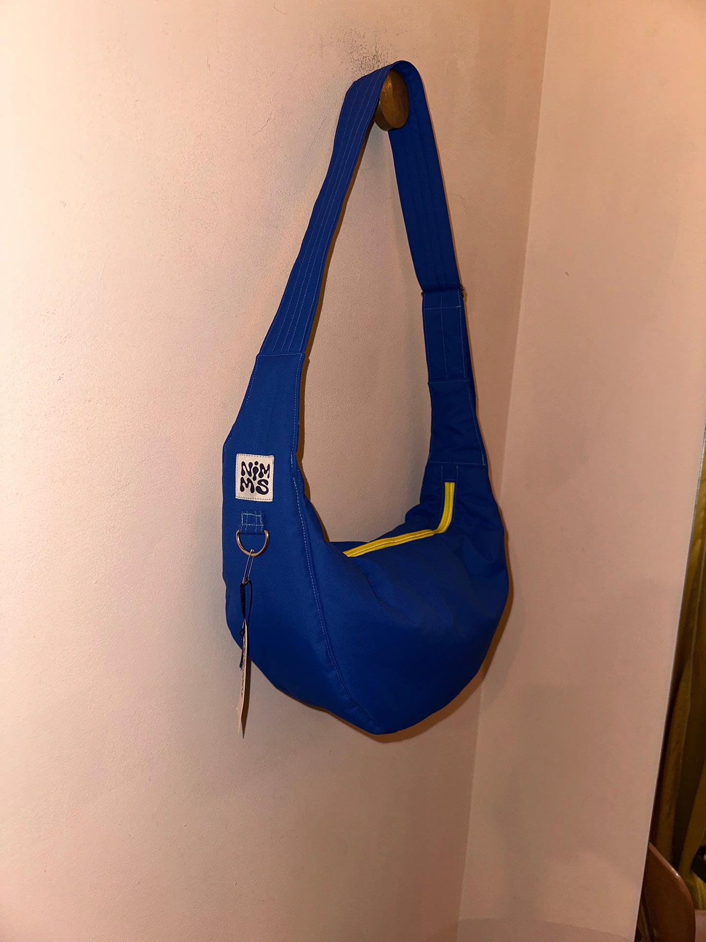 Blue Crayon Crossbody Bag
