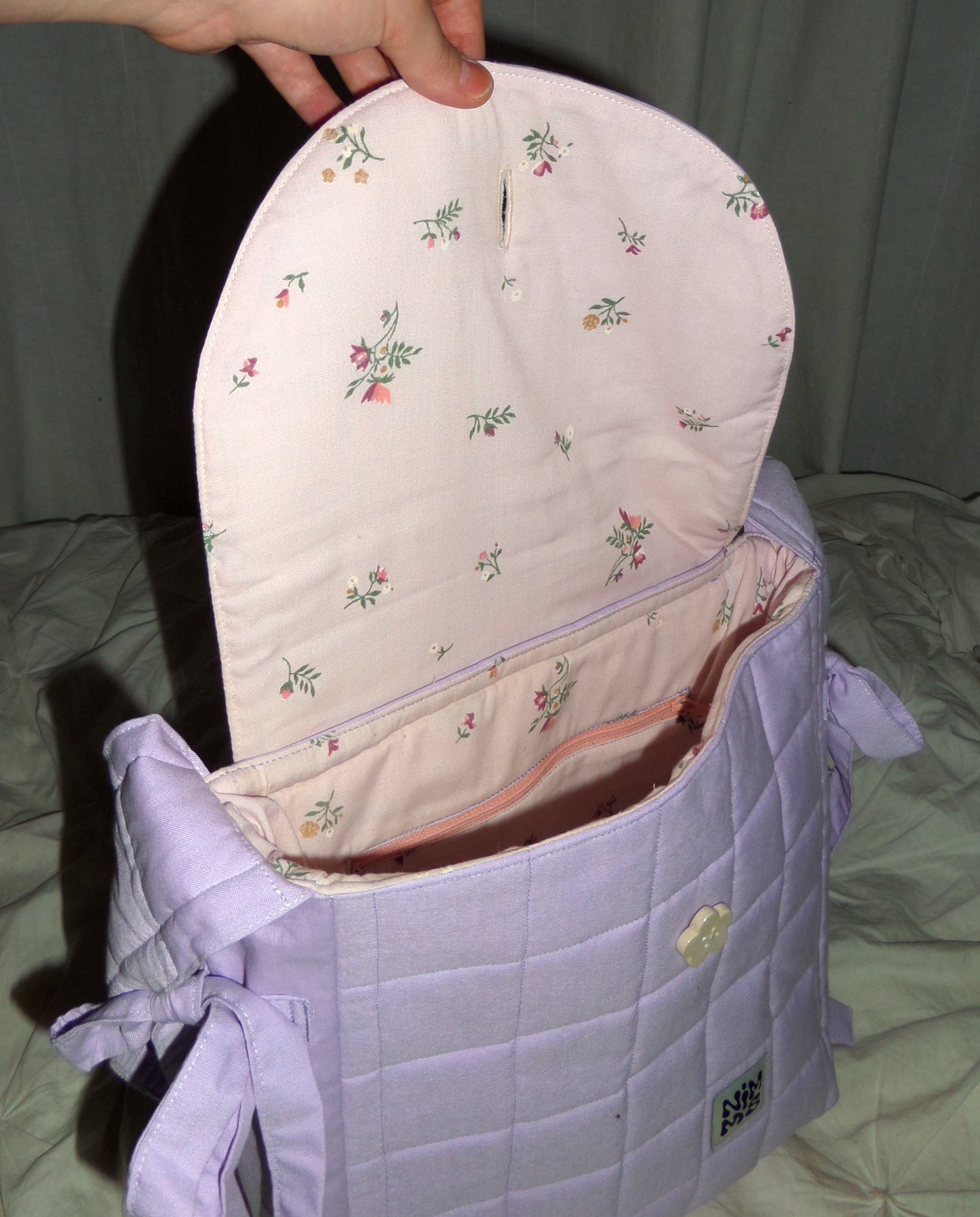 Purple City Satchel